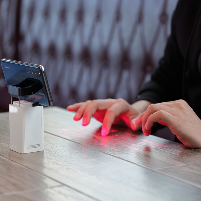 Hologram Keyboard Bluetooth and Cord-free