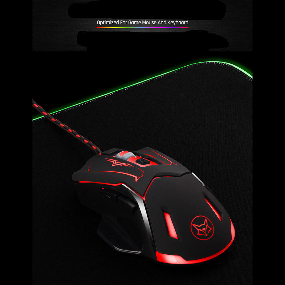 LED Mouse Pad Gaming Accessory