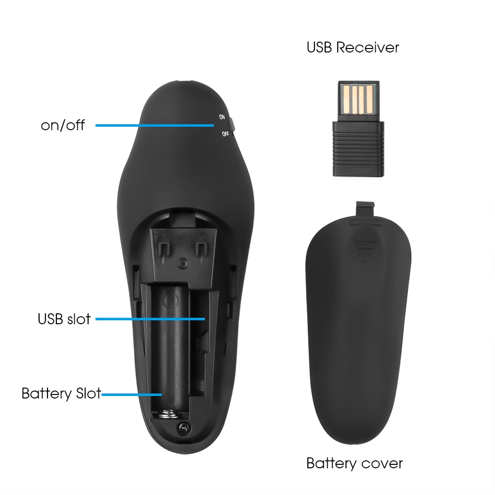 Presentation Clicker Wireless Laser Pen