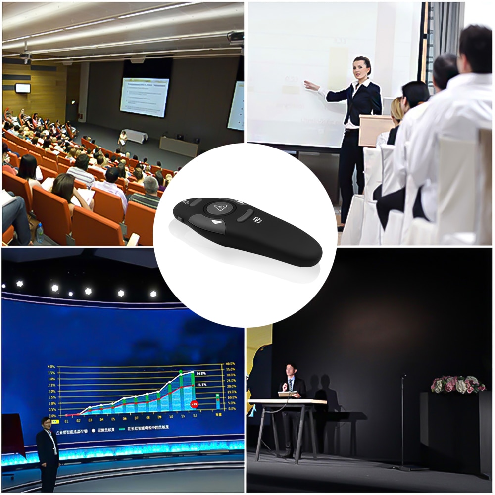 Presentation Clicker Wireless Laser Pen