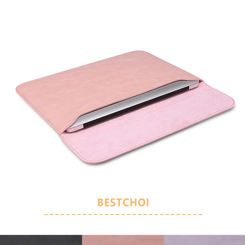 Leather Laptop Sleeve Waterproof Case